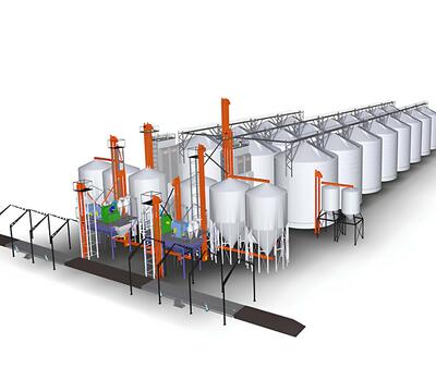 Оборудование для хранения и транспортировки зерна